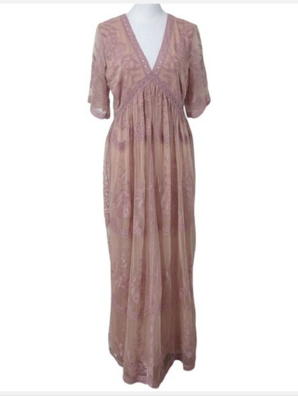 Pinkblush Maternity Maxi Dress Size Medium